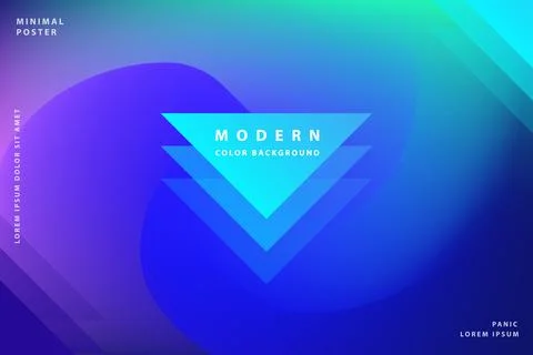 Gradient background modern with colorful style gradient color Illustrazione stock