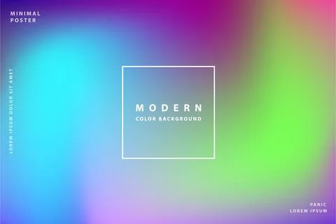 Gradient background modern with colorful style gradient color Stock Illustration