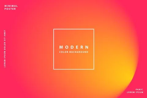 Gradient background modern with colorful style gradient color Stock Illustration