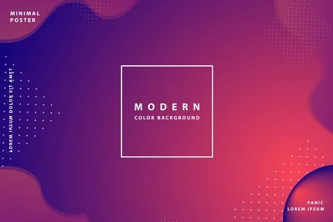 Gradient background modern with colorful style gradient color Stock Illustration
