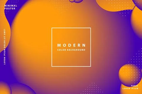 Gradient background modern with colorful style gradient color Stock-Illustration