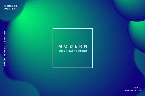 Gradient background modern with colorful style gradient color Stock Illustration