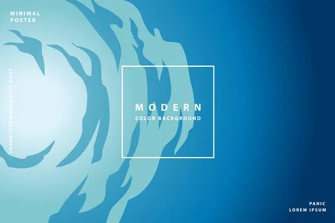 Gradient background modern with colorful style gradient color Stock Illustration