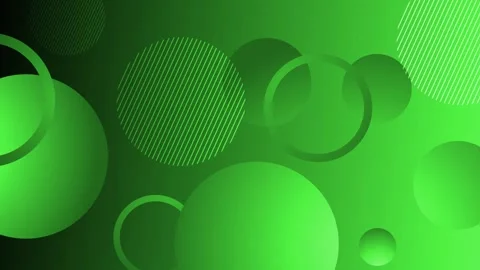 Gradient background with overlapping circles and rings some with diagonal s.. Stock Footage 337072833