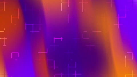Gradient background with a pattern of glowing crosses. Suitable for religious Stock Footage 301425466