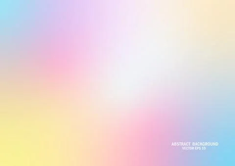 Gradient background with pink, yellow,  colors. Wallpaper or banner. Stock Illustration