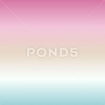 Gradient background of pink, yellow, white Stock Illustration