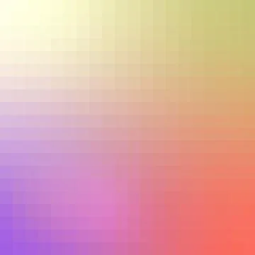 Gradient background in pixel style. Abstract colored mosaic. Stock Illustration