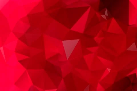 Gradient background of red and black triangles イラスト素材
