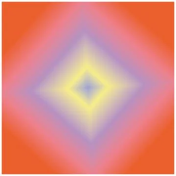 Gradient background with rhombus pattern. With a red gradient Stock Illustration