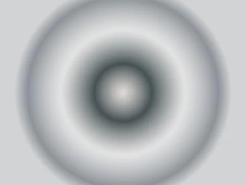 Gradient background, round, gray and white concentric circles Stock Illustration