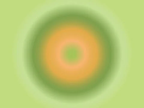 Gradient background, with round orange, and green circles 스톡 일러스트