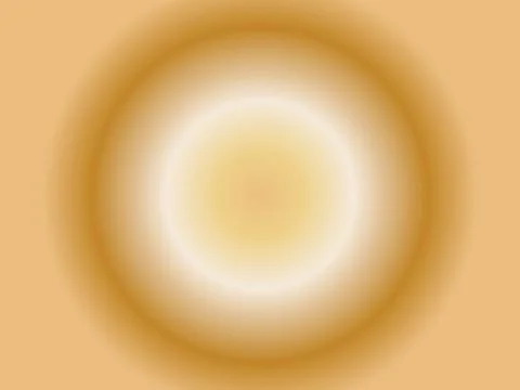 Gradient background, round, orange and white circles Ilustración de archivo