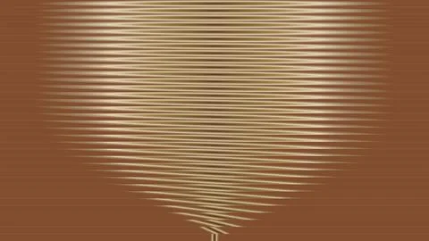 Gradient background, with round white, and brown circles Illustrazione stock