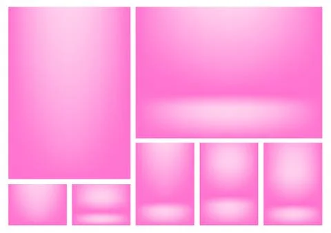 Gradient background set イラスト素材