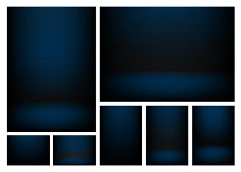 Gradient background set イラスト素材