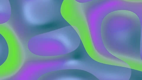 Gradient Background Smooth Green Liquid Pattern Stock Footage 183430139