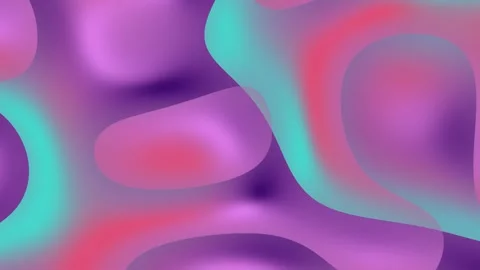 Gradient Background Smooth Red Liquid Pattern Stock Footage 183428354