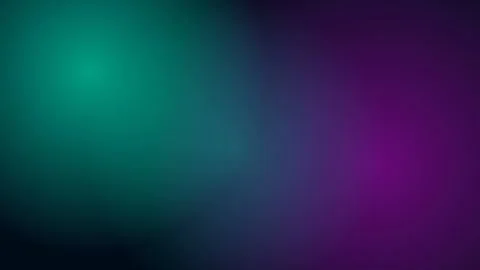 Gradient background with soft glowing light shifting in teal and purple hues 動画素材 345860160