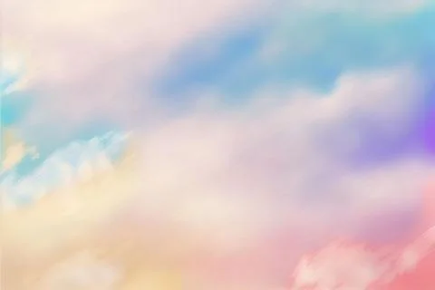 Gradient background in spring colors Stock Illustration