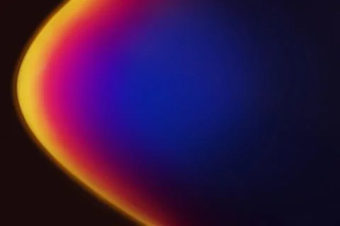Gradient background with sunset projector lamp Ilustração Stock