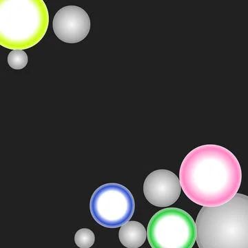 Gradient background for template or other, Colorful ball background Stock Illustration