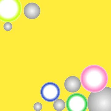 Gradient background for template or other, Colorful ball background Stock Illustration