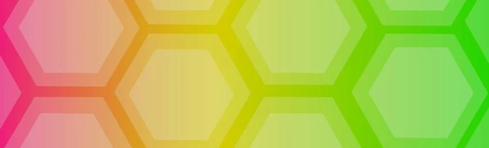 Gradient background texture, large abstract hexagons - Vector Gradient bac... Stock Photos