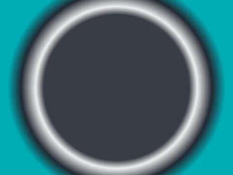 Gradient background with turquoise metaball shapes Stock Illustration