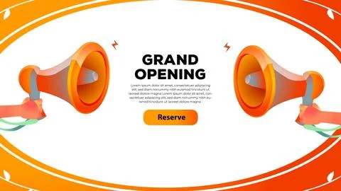 Gradient background with white and mic Stock Illustration