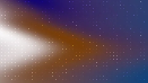 Gradient background with white dots, suitable for web design, social media posts Stock Footage 302889751