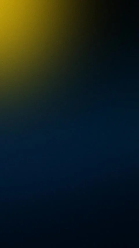 Gradient background with yellow and dark blue smooth blend. Seamless loop Vídeo Stock 309701624