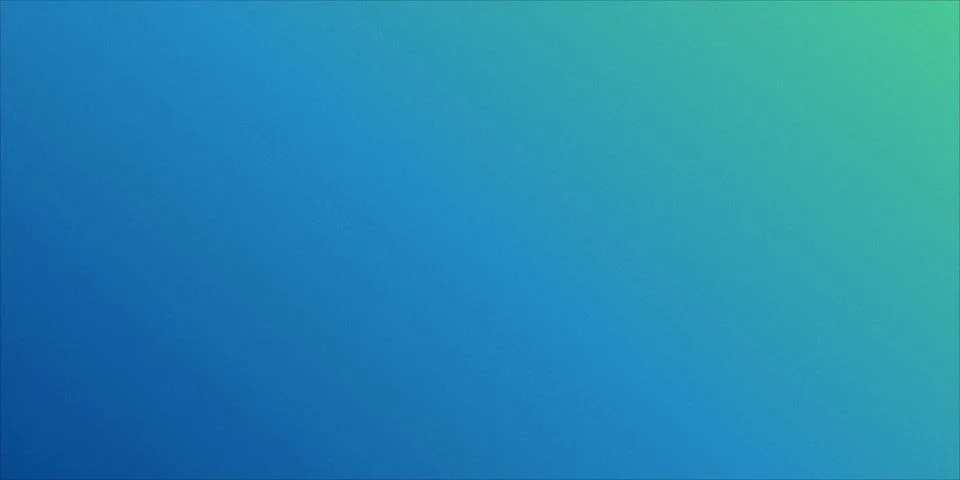 A gradient blend from deep blue to soft green across a seamless background Stock Illustration
