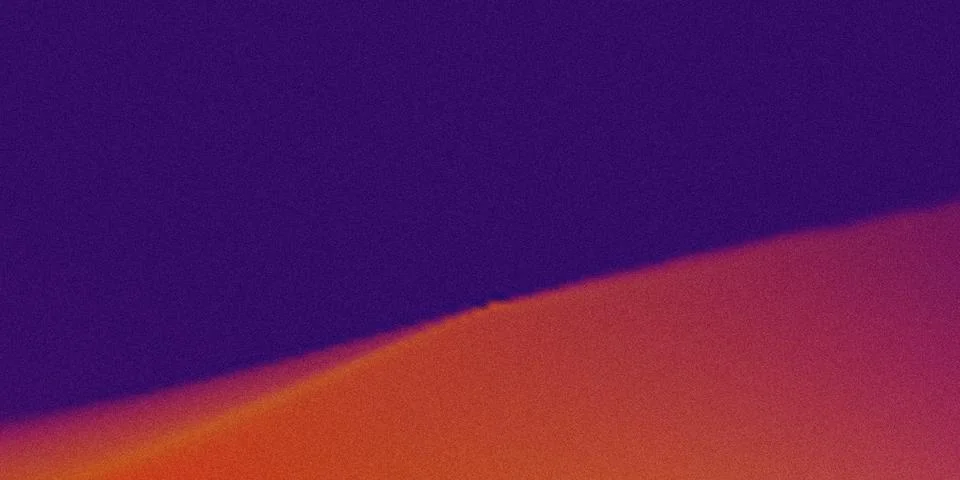 Gradient blend of deep cosmic hues transitioning into warm orange tones Stock Illustration
