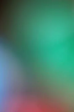 Gradient blend of green, brown, blue and red smooth color transition Stock Photos