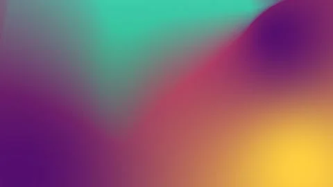 Gradient blend of teal, purple, and orange hues in a smooth, seamless loop Stock Footage 309855773