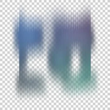 Gradient Blotch Blur Illustrazione stock