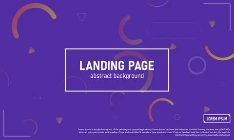 Gradient blue abstract background. Dynamic shapes composition Stock Illustration