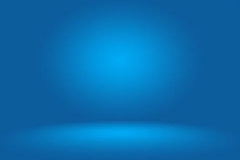 Gradient Blue abstract background. Smooth Dark blue with Black vignette Studio. 스톡 일러스트