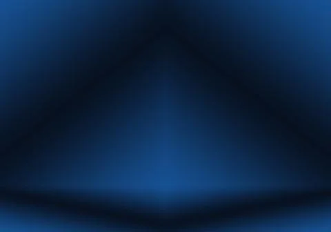 Gradient Blue abstract background. Smooth Dark blue with Black vignette Studio Stockillustratie