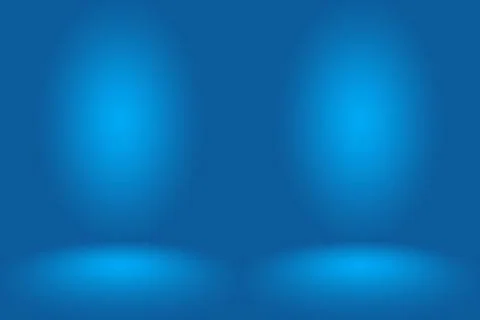 Gradient Blue abstract background. Smooth Dark blue with Black vignette Studio. 스톡 일러스트