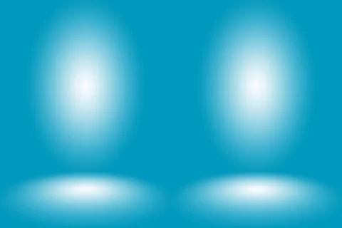 Gradient Blue abstract background. Smooth Dark blue with Black vignette Studio. Stockillustratie