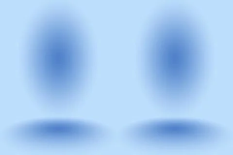 Gradient Blue abstract background. Smooth Dark blue with Black vignette Studio. Stockillustratie