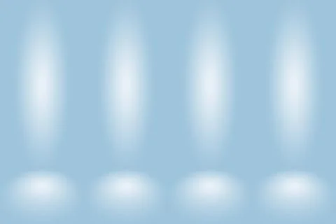 Gradient Blue abstract background. Smooth Dark blue with Black vignette Studio. Stockillustratie