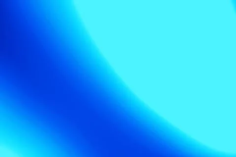 Gradient blue abstract background with soft transition and curve Stock Photos