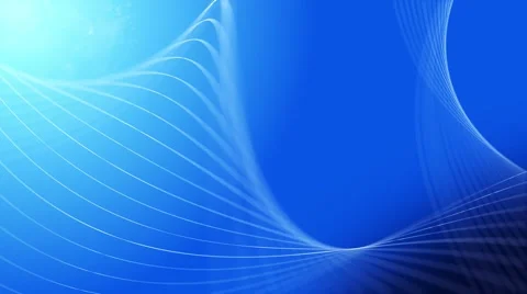 Gradient blue abstract with moving forms - Animation motion background video Stock Footage 66537447