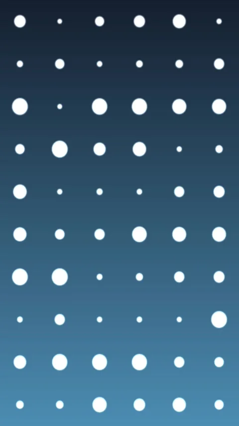 Gradient blue backdrop with white circular particles drifting Stock Footage 329290707