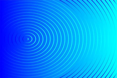 Gradient blue background with circular watermark. Ilustração Stock