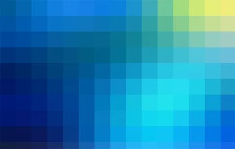 Gradient blue background. Geometric texture from dark to light blue squares Stock Illustration