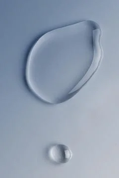 Gradient blue background, water drops texture Illustrazione stock